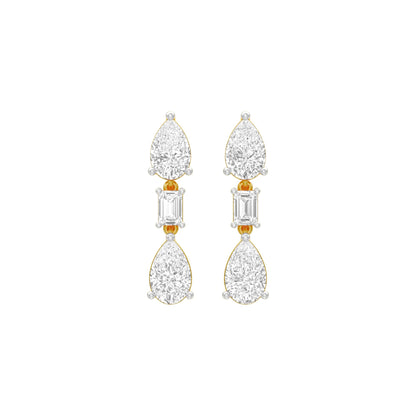 KI-ER00048 18 KT / Yellow Gold