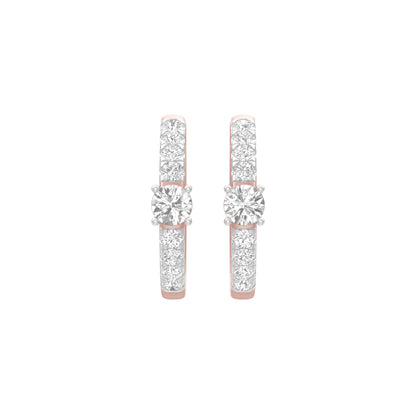 KI-ER00097 18 KT / Rose Gold