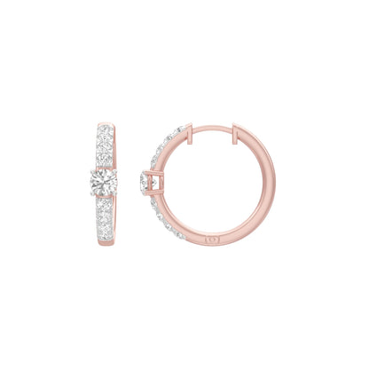 KI-ER00097 18 KT / Rose Gold