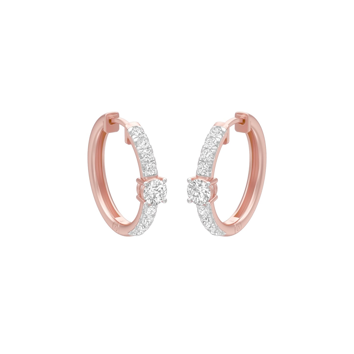 KI-ER00097 18 KT / Rose Gold