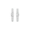 KI-ER00097 18 KT / White Gold