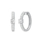 KI-ER00097 18 KT / White Gold