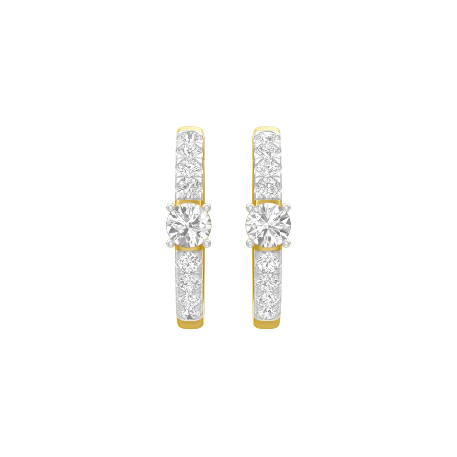KI-ER00097 18 KT / Yellow Gold