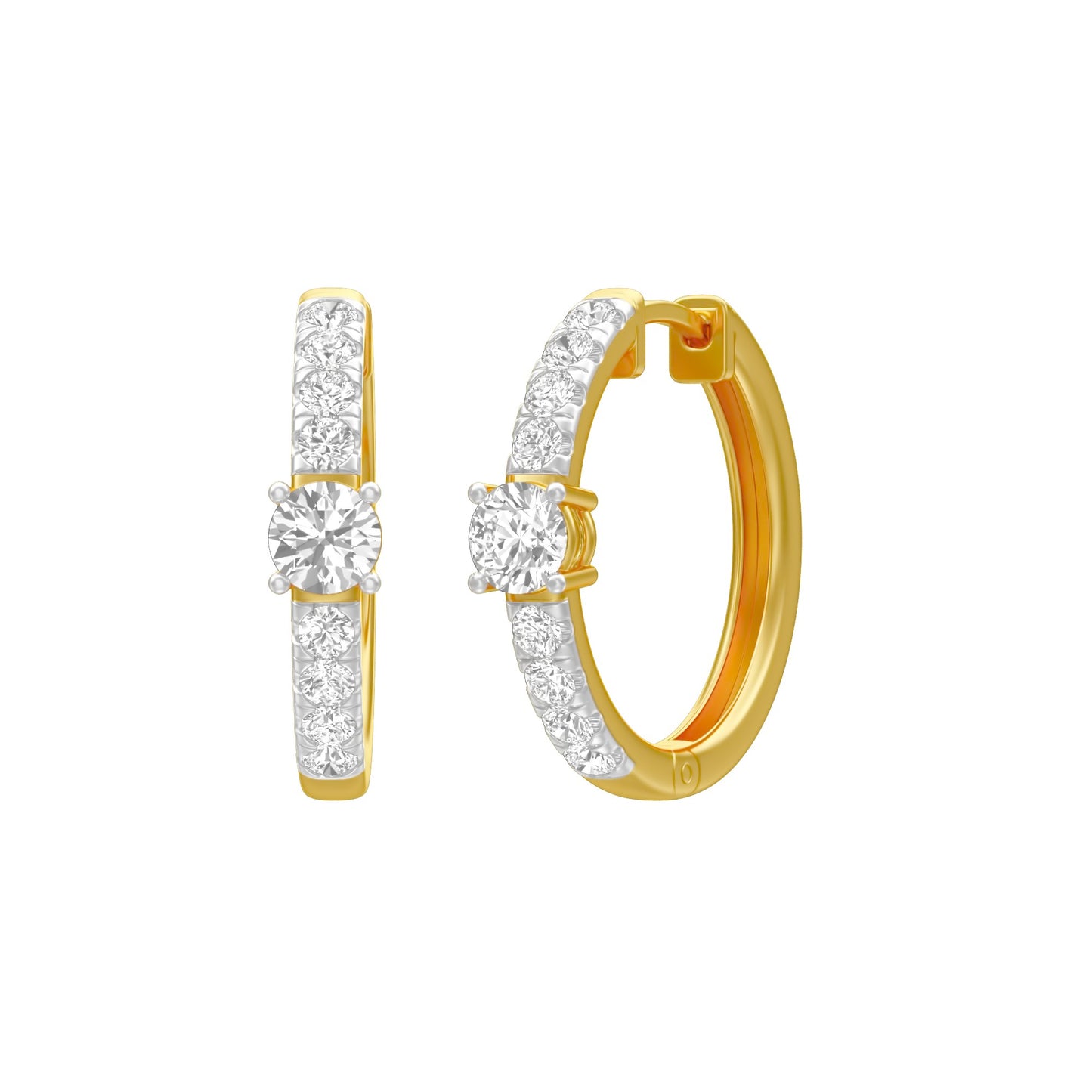 KI-ER00097 18 KT / Yellow Gold
