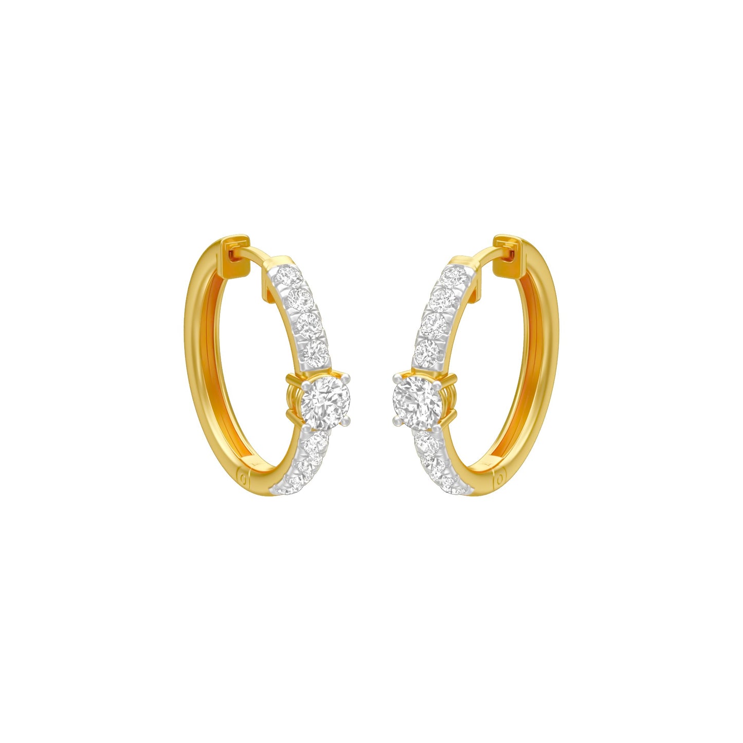 KI-ER00097 18 KT / Yellow Gold