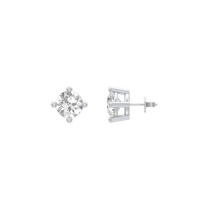 KI-ER00119-030 18 KT / White Gold