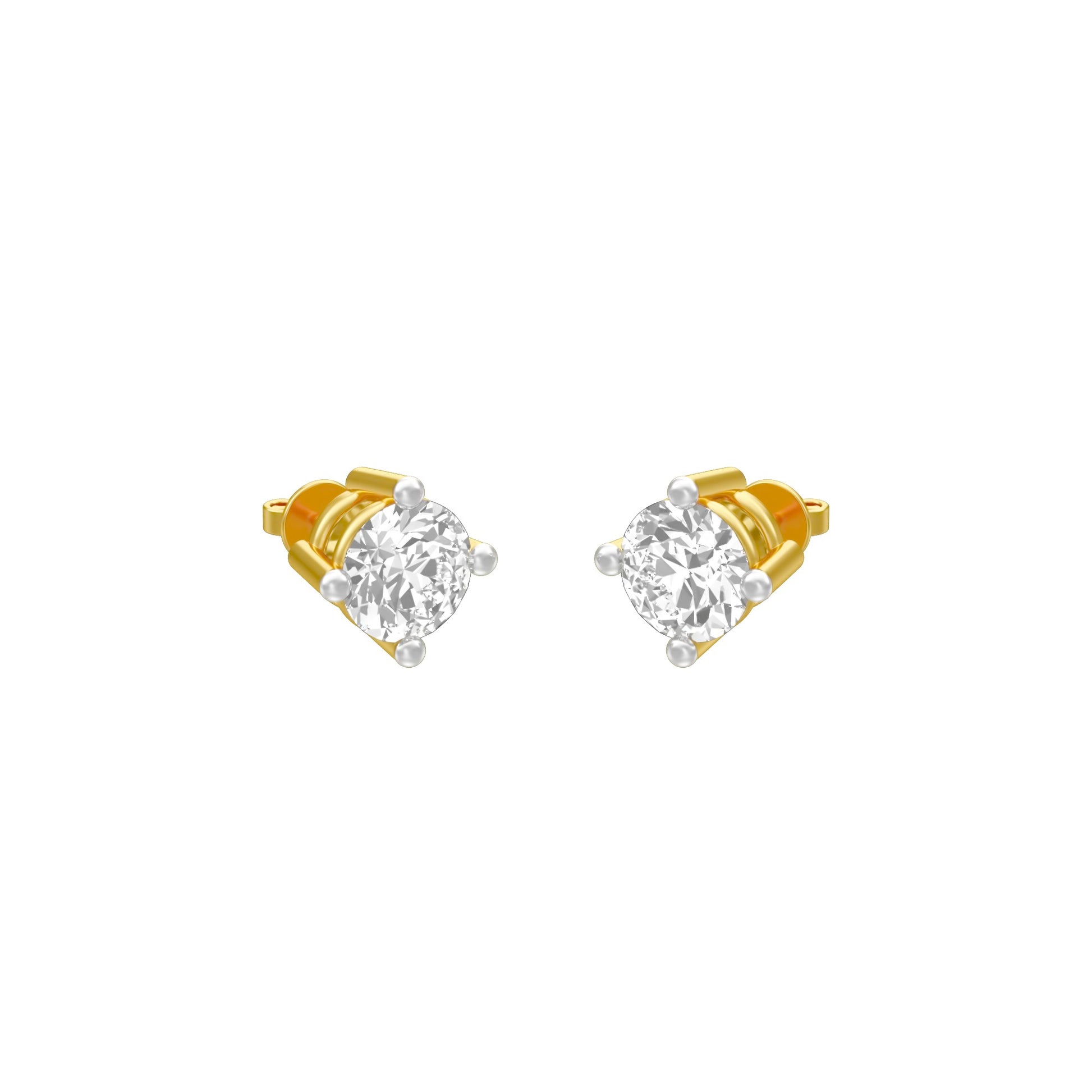 KI-ER00119-030 18 KT / Yellow Gold