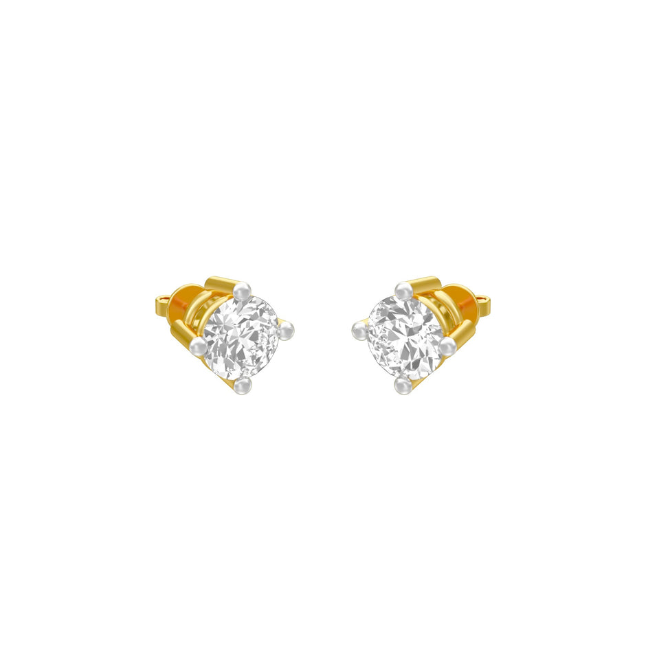 KI-ER00119-030 18 KT / Yellow Gold