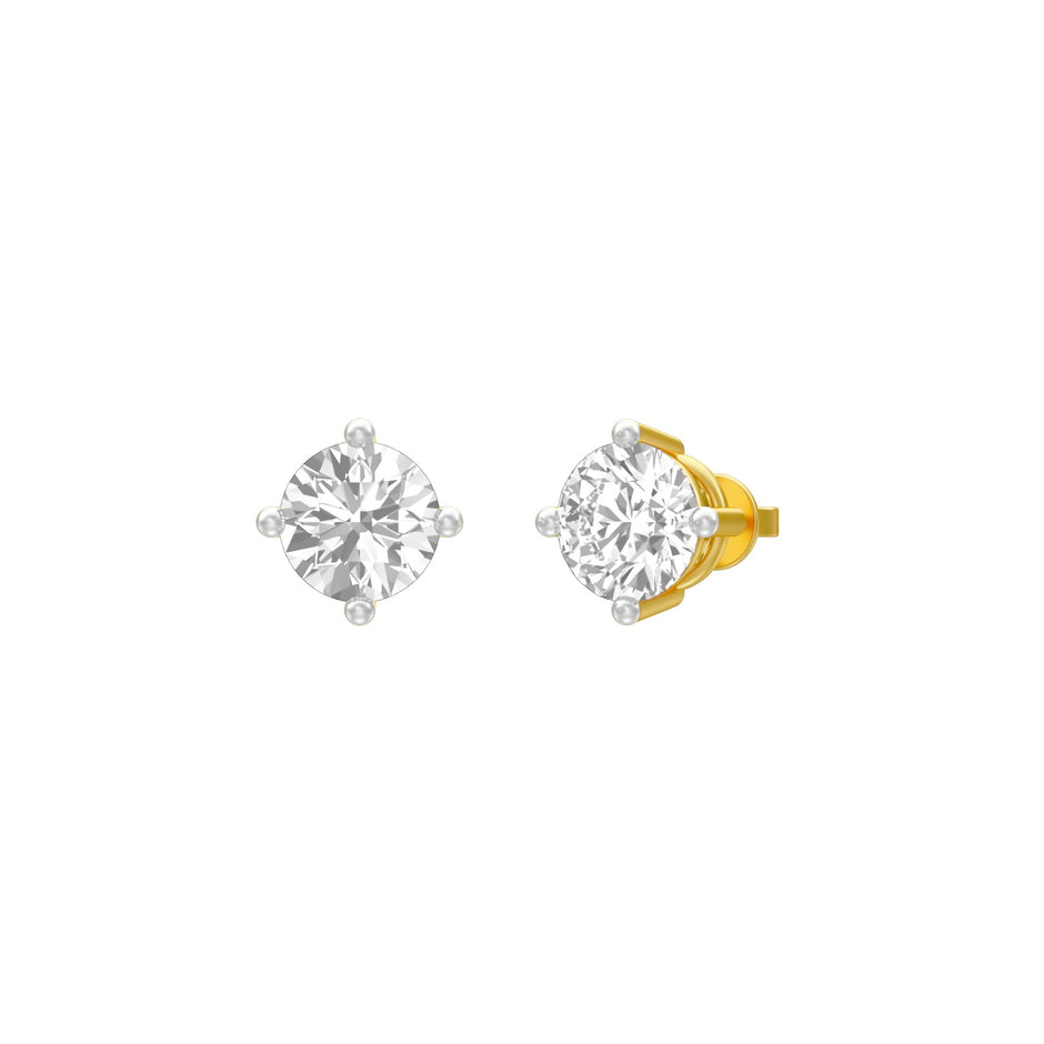 KI-ER00119-100 18 KT / Yellow Gold