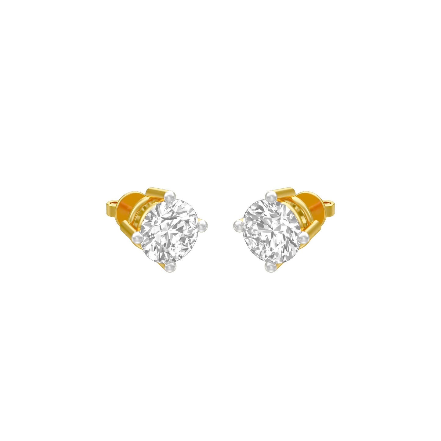 KI-ER00119-100 18 KT / Yellow Gold