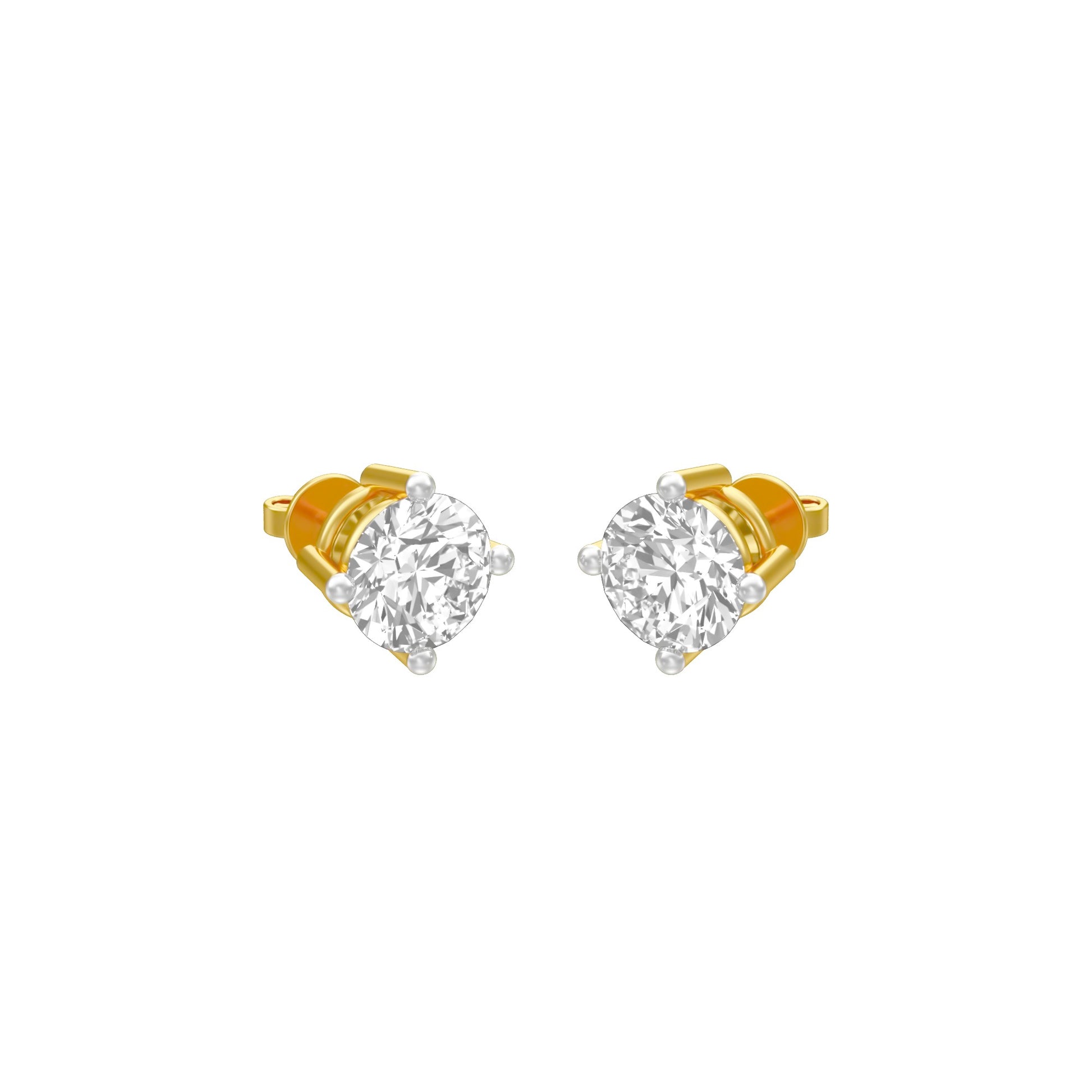 KI-ER00119-100 18 KT / Yellow Gold