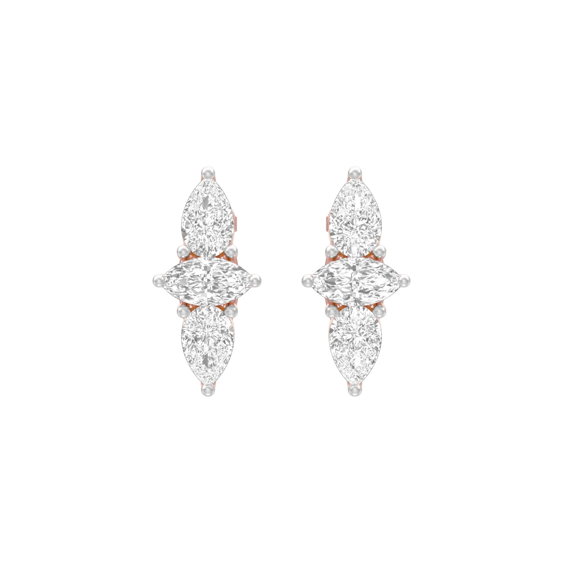 KI-ER00239 18 KT / Rose Gold