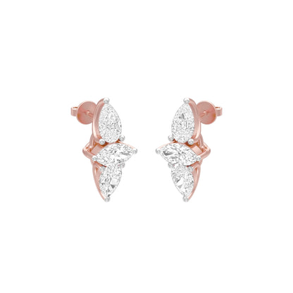 KI-ER00239 18 KT / Rose Gold