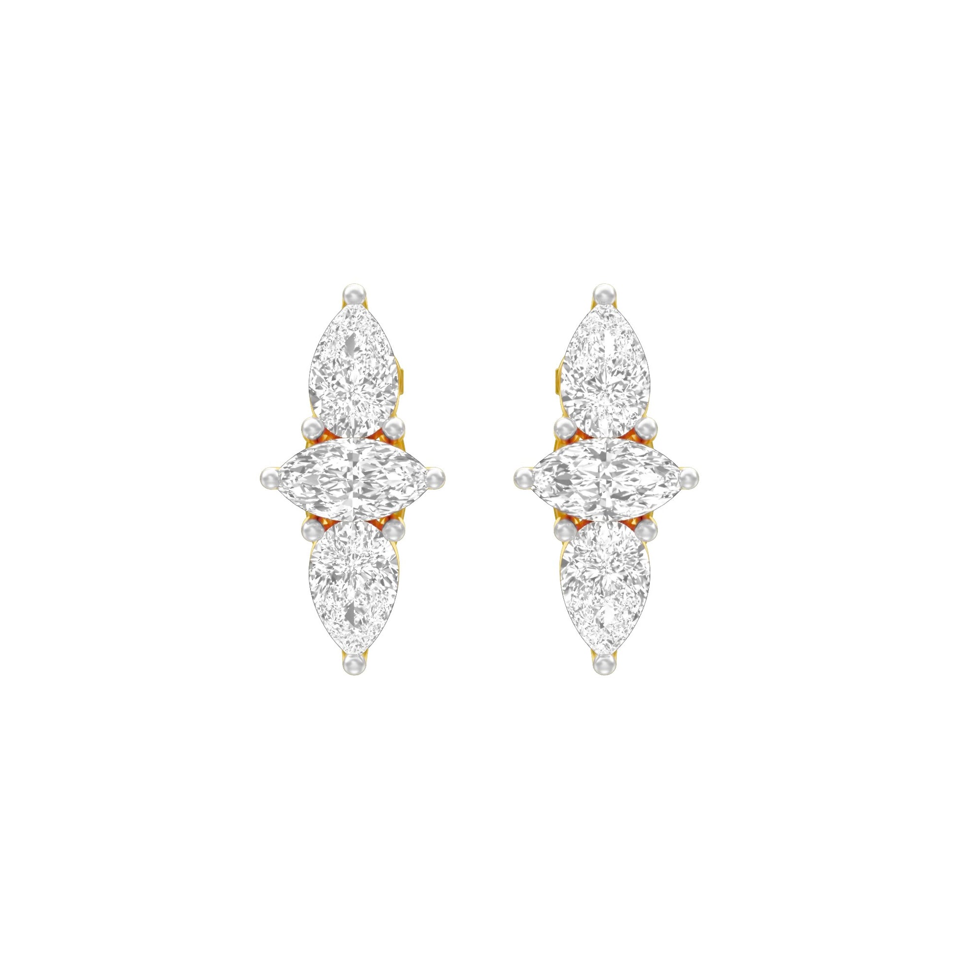 KI-ER00239 18 KT / Yellow Gold