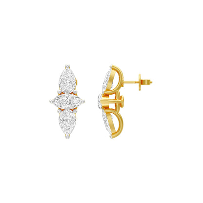 KI-ER00239 18 KT / Yellow Gold