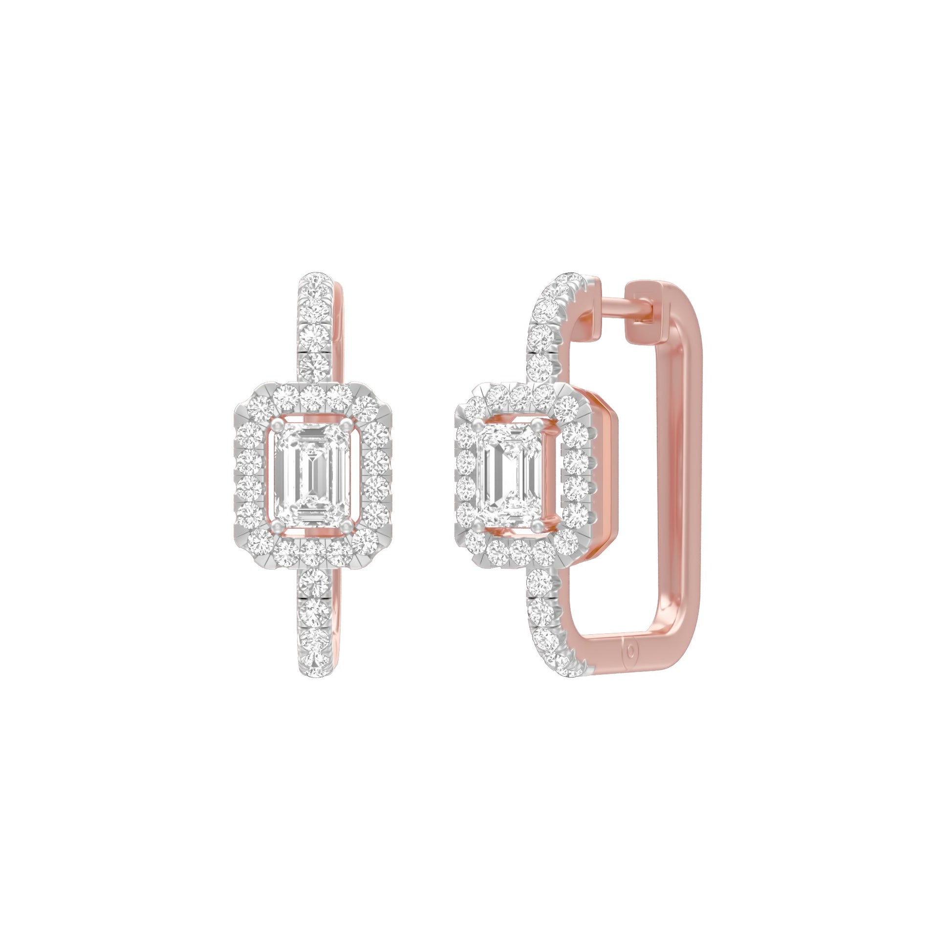 KI-ER00267-045 18 KT / Rose Gold