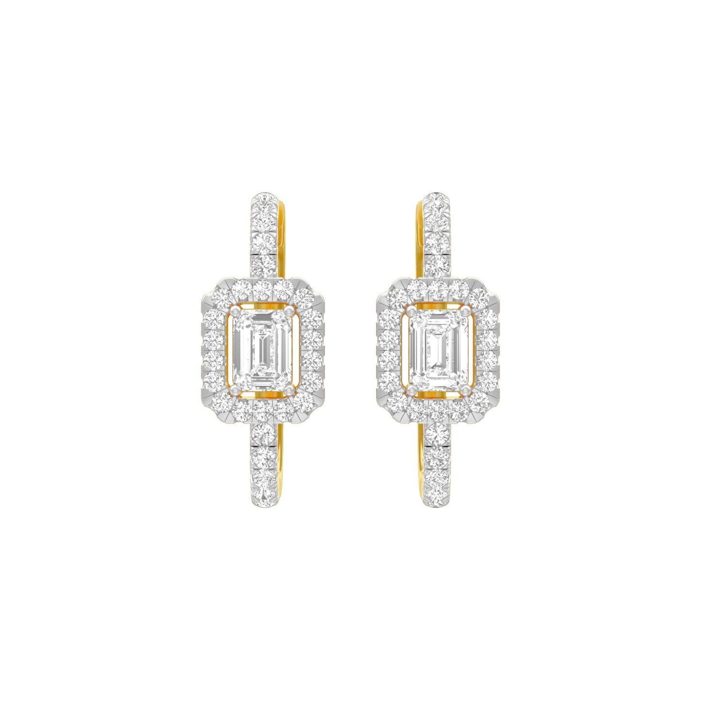 KI-ER00267-045 18 KT / Yellow Gold