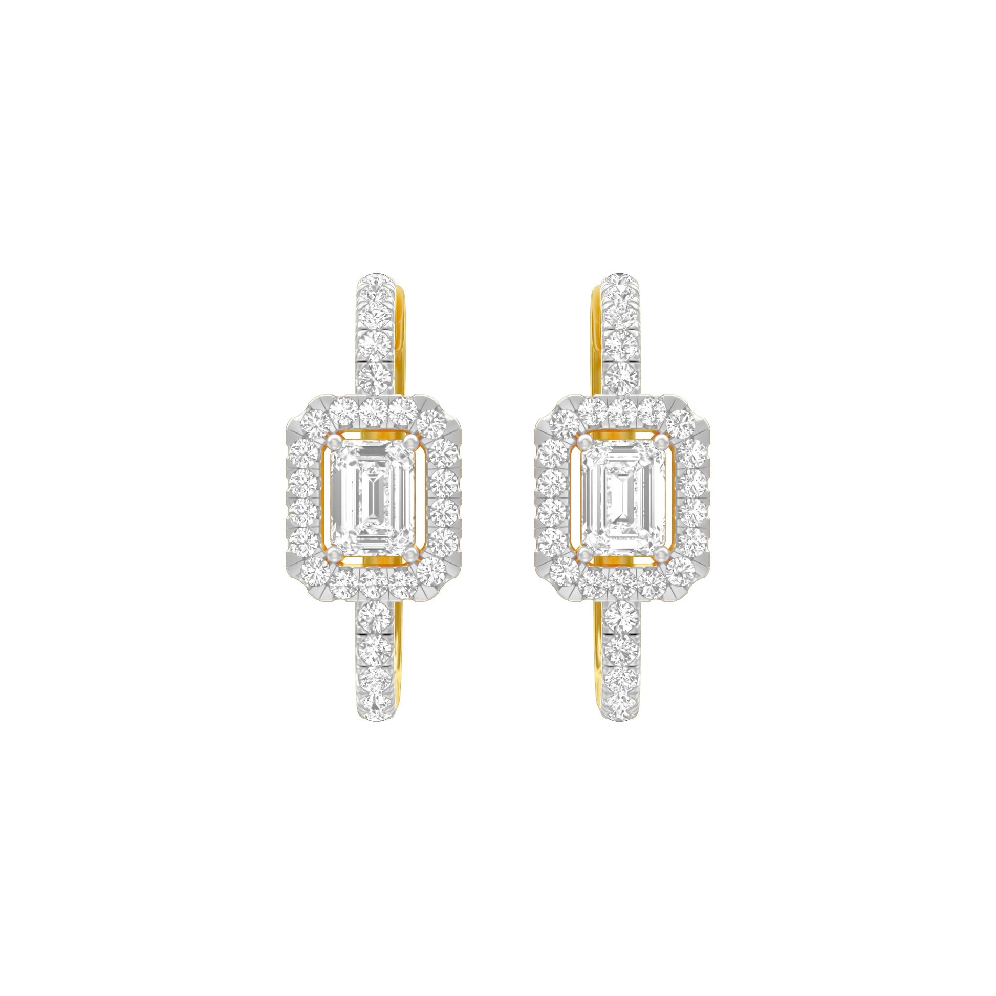 KI-ER00267-045 18 KT / Yellow Gold