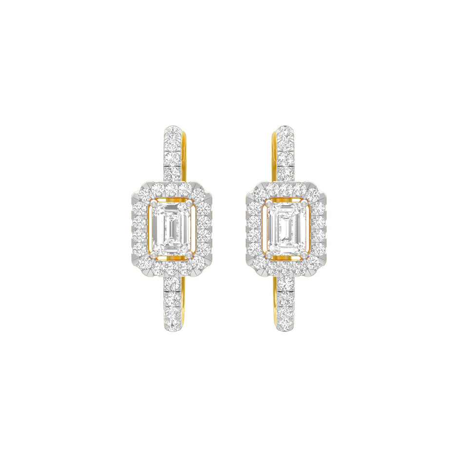 KI-ER00267-045 18 KT / Yellow Gold