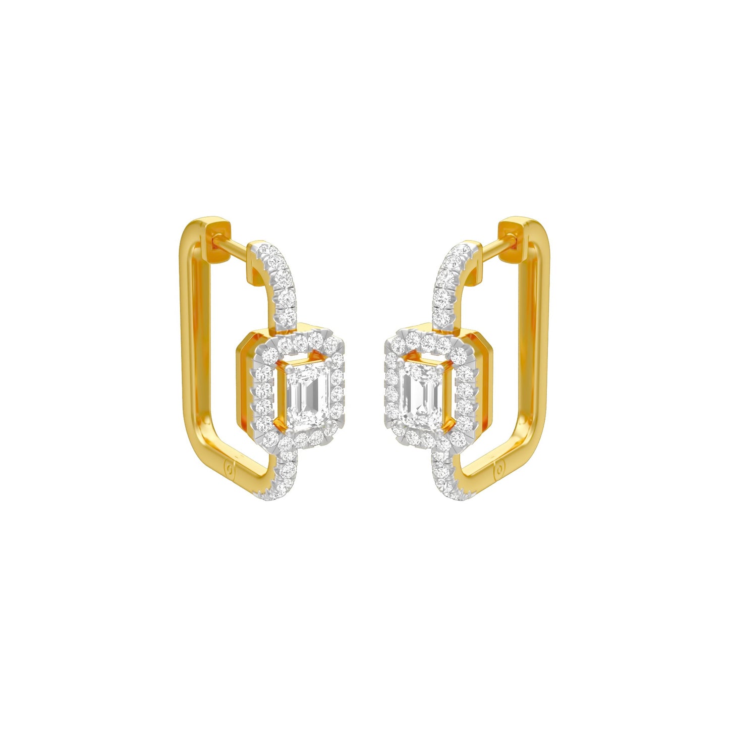 KI-ER00267-045 18 KT / Yellow Gold