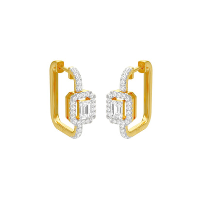 KI-ER00267-045 18 KT / Yellow Gold