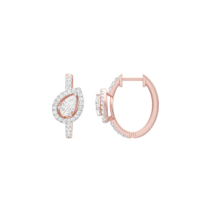 KI-ER00268-040 18 KT / Rose Gold