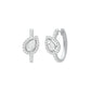 KI-ER00268-040 18 KT / White Gold