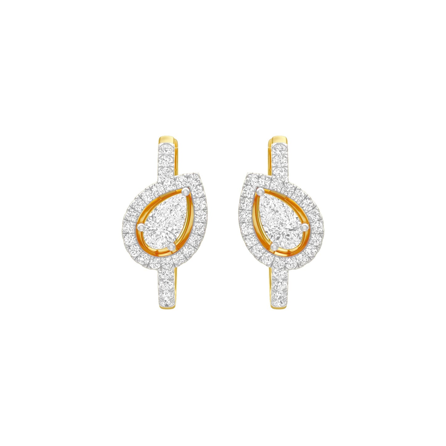 KI-ER00268-040 18 KT / Yellow Gold