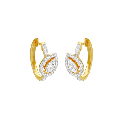 KI-ER00268-040 18 KT / Yellow Gold