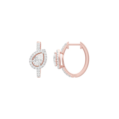 KI-ER00268 18 KT / Rose Gold
