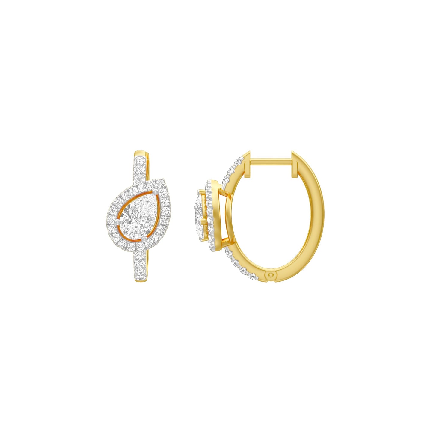 KI-ER00268 18 KT / Yellow Gold