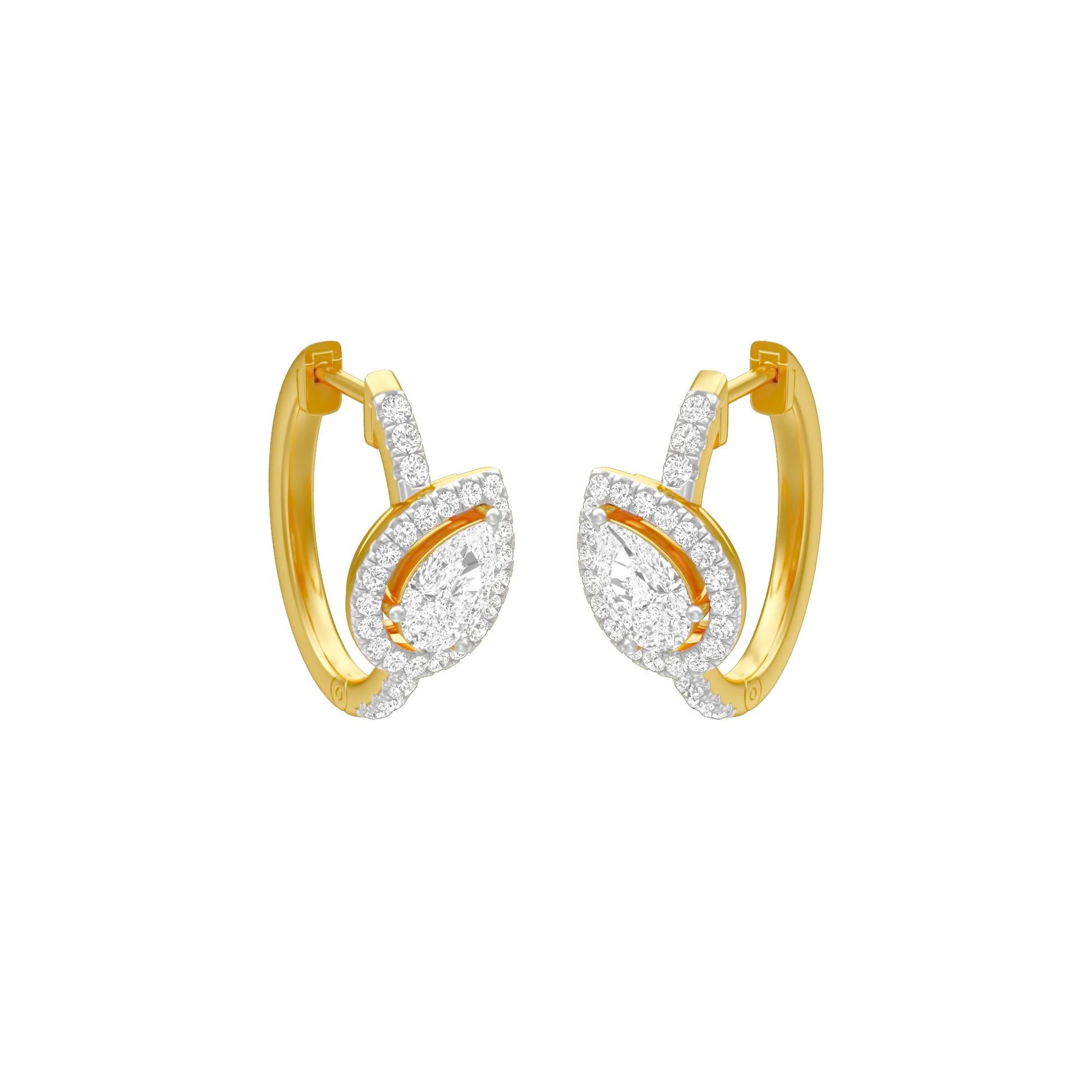 KI-ER00268 18 KT / Yellow Gold