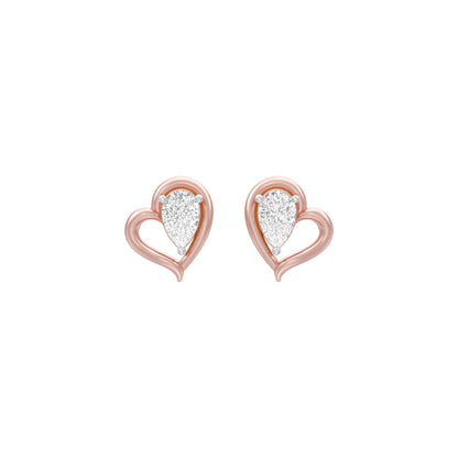KI-ER00405-PE-025 18 KT / Rose Gold