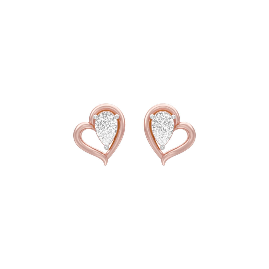 KI-ER00405-PE-025 18 KT / Rose Gold
