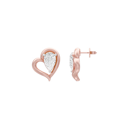 KI-ER00405-PE-025 18 KT / Rose Gold