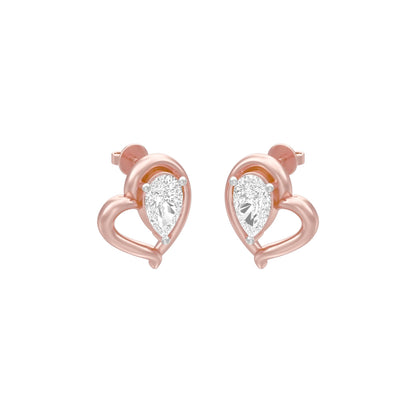 KI-ER00405-PE-025 18 KT / Rose Gold