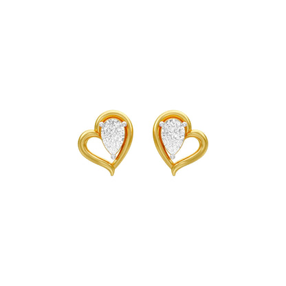 KI-ER00405-PE-025 18 KT / Yellow Gold