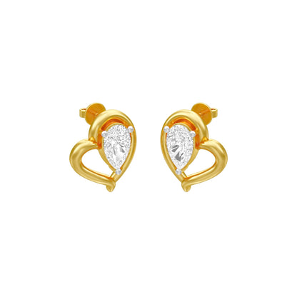 KI-ER00405-PE-025 18 KT / Yellow Gold