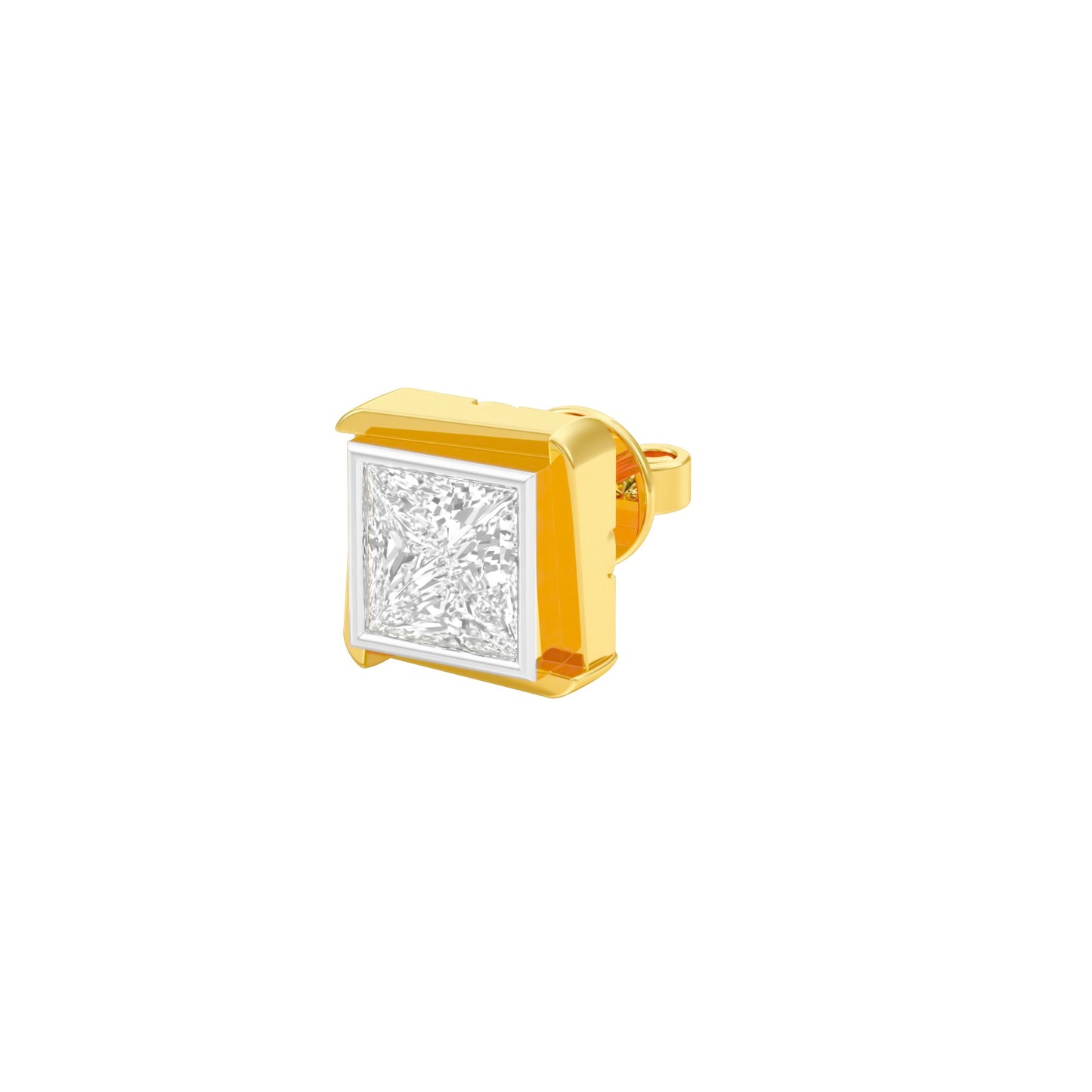 The Prism Diamond Men's Ear Stud