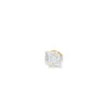 50 Cents Quadric Princess Diamond Men's Ear Stud 18 KT / Yellow Gold