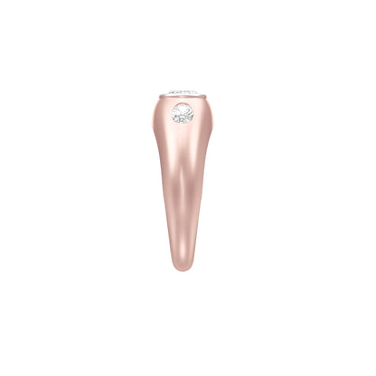 The Oval Radiance Diamond Men's Ring