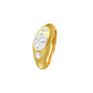 The Oval Radiance Diamond Men's Ring