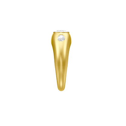 The Oval Radiance Diamond Men's Ring