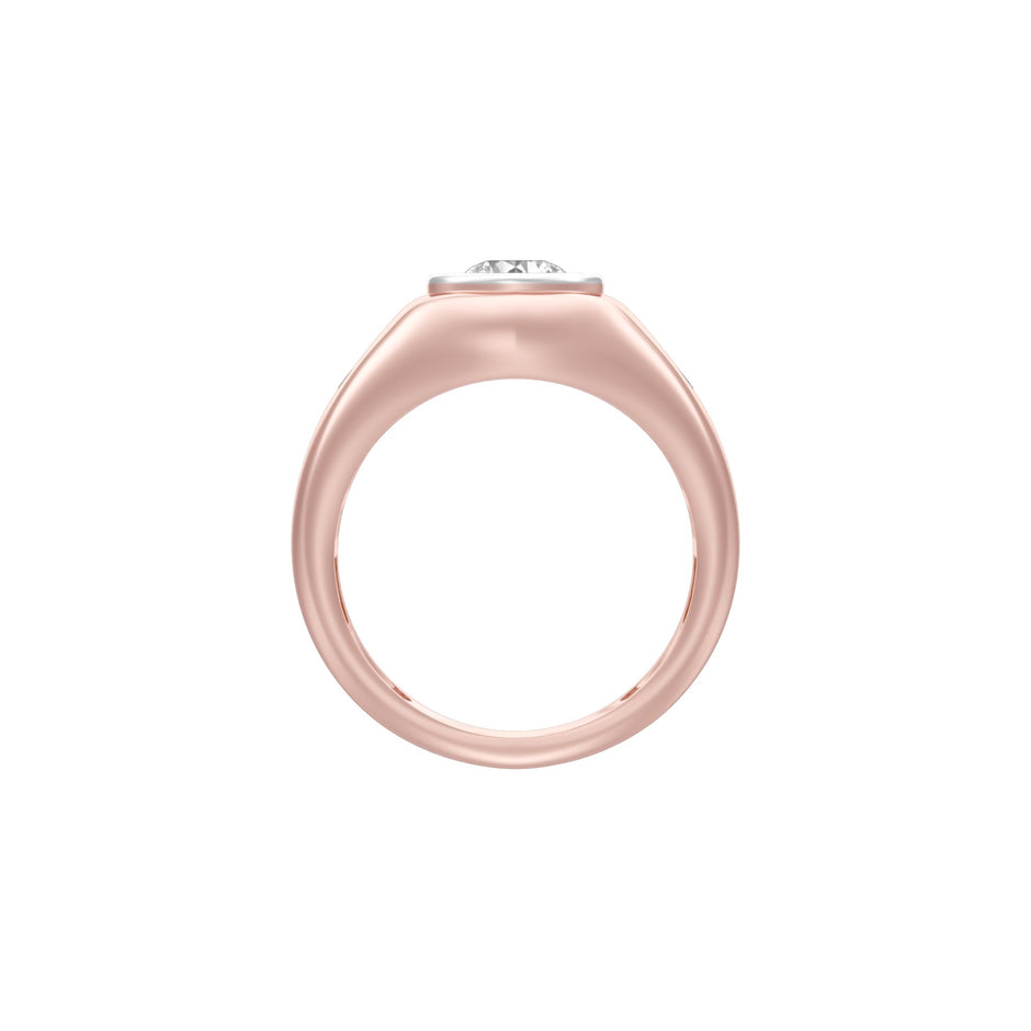 Glow Capsule Diamond Men's Ring