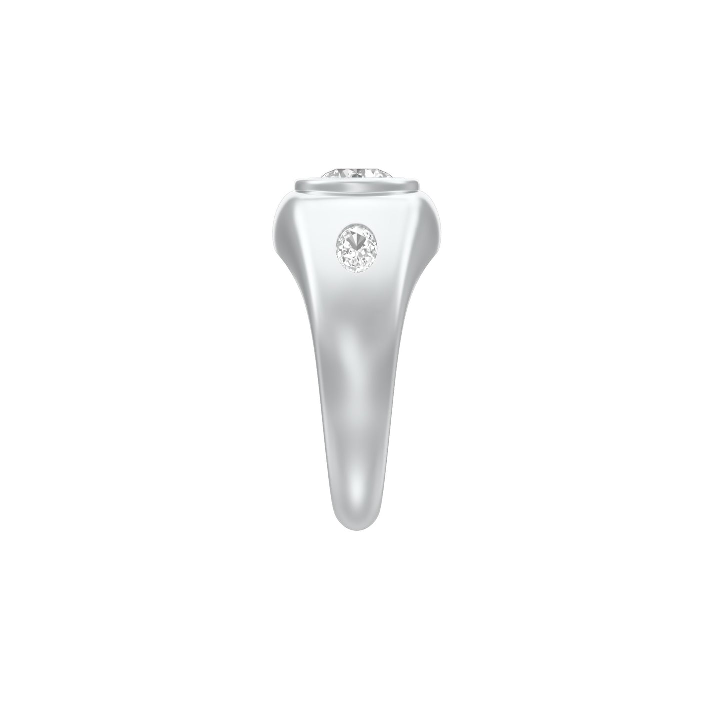 Glow Capsule Diamond Men's Ring