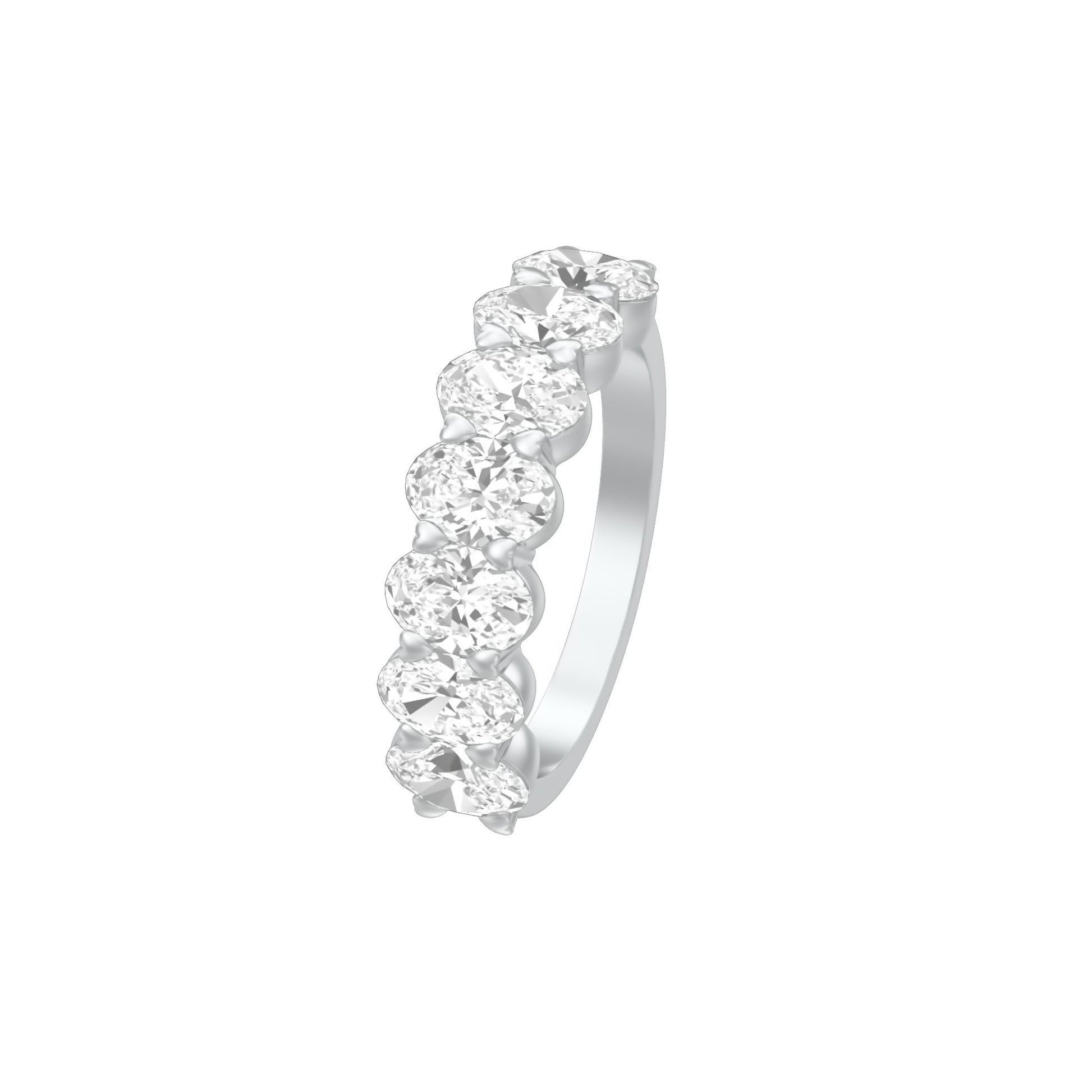 KI-LR00107-030 18 KT / White Gold / 18