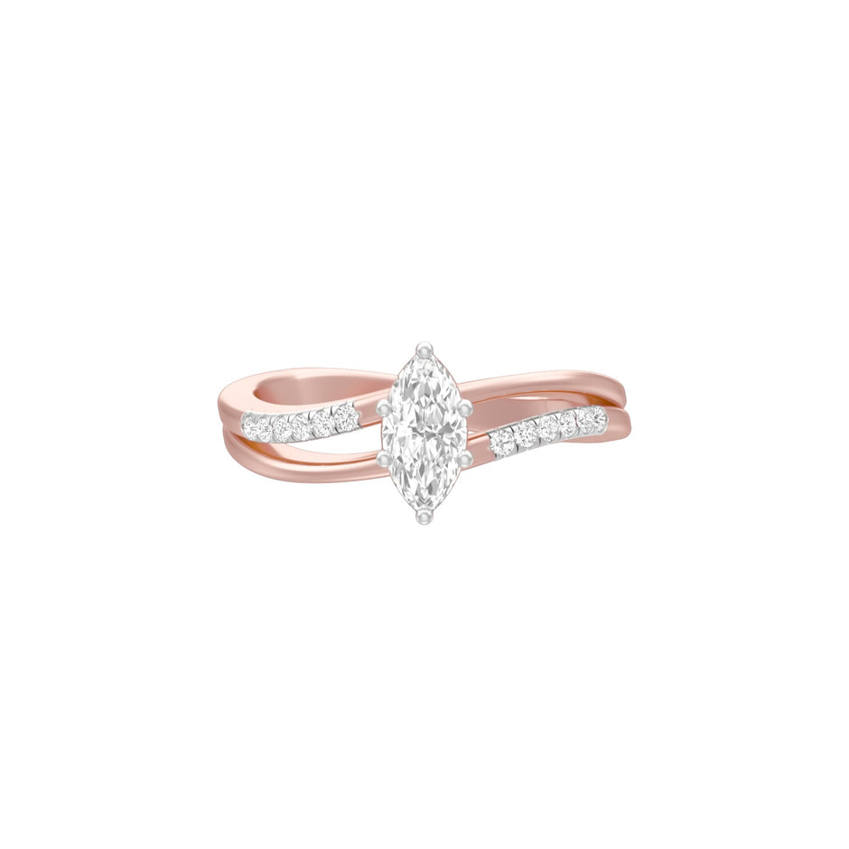 KI-LR00114 18 KT / Rose Gold / 18