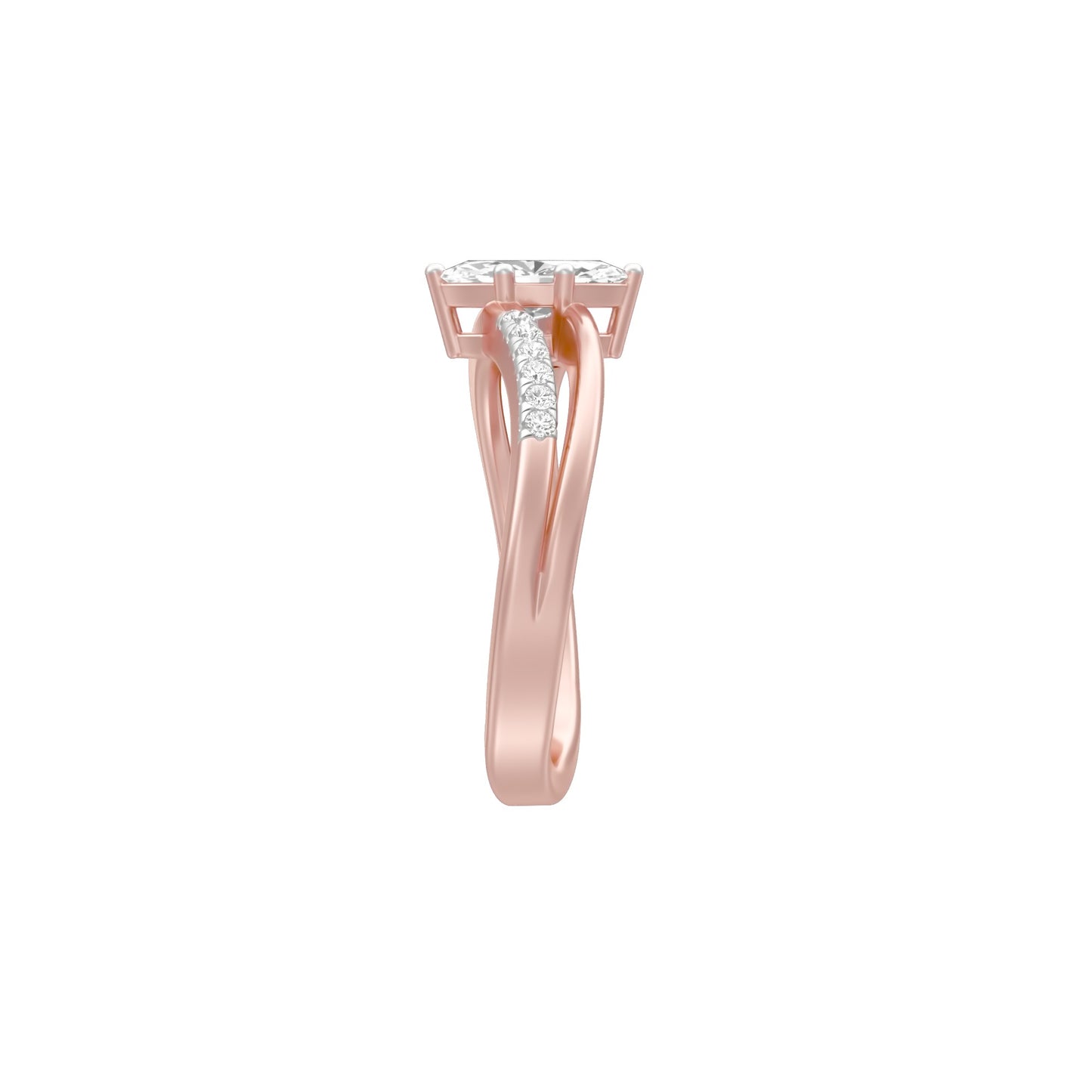 KI-LR00114 18 KT / Rose Gold / 18