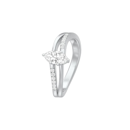 KI-LR00114 18 KT / White Gold / 18