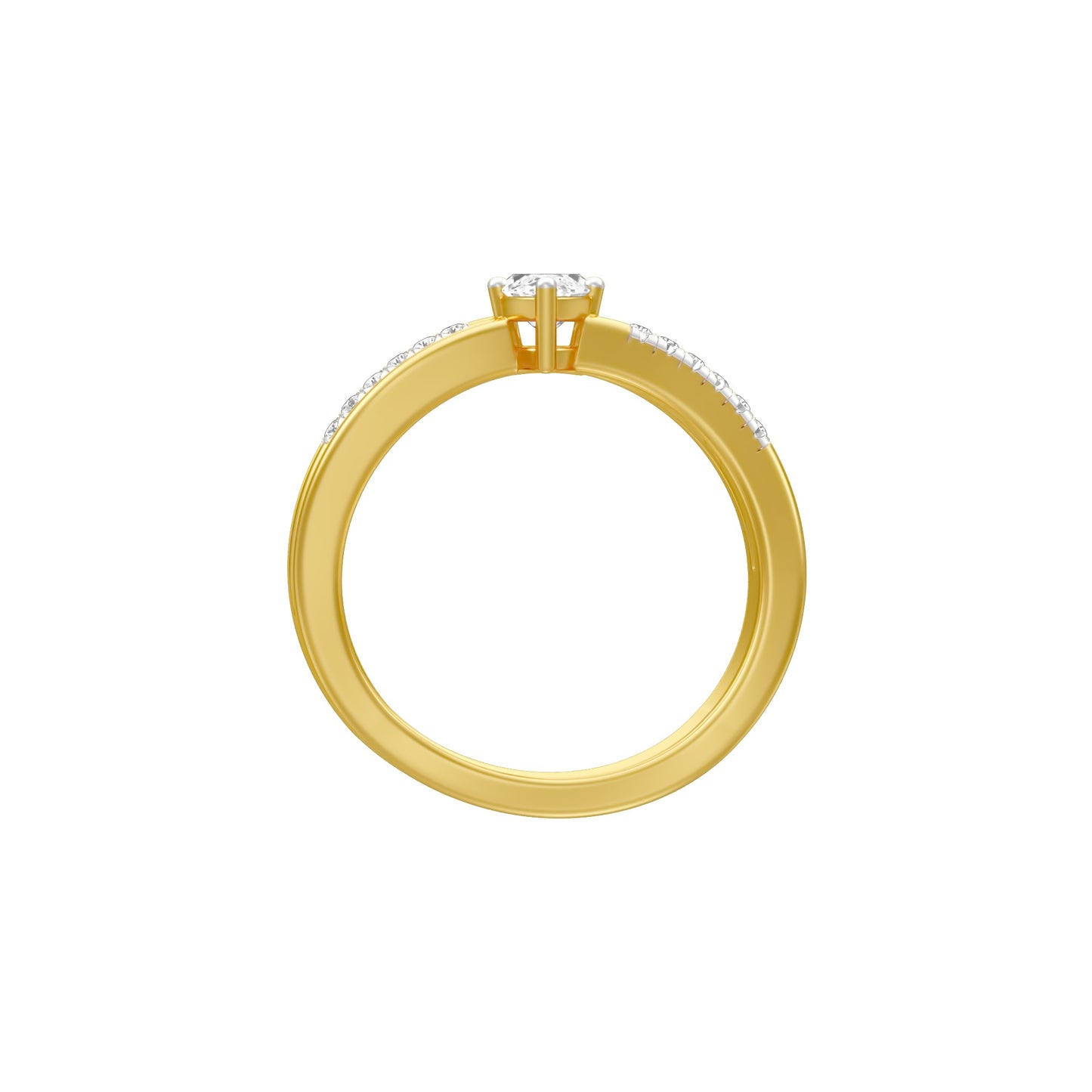 KI-LR00114 18 KT / Yellow Gold / 18